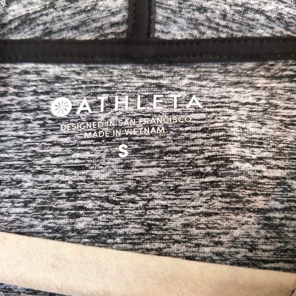 Athleta Uptempo Grey Hoodie with Thumb holes size S - Picture 6 of 7